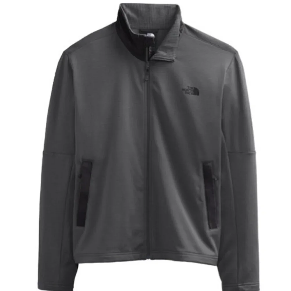The North Face Mens Medium Wayroute Fleece Full Zip Active Training Jacket